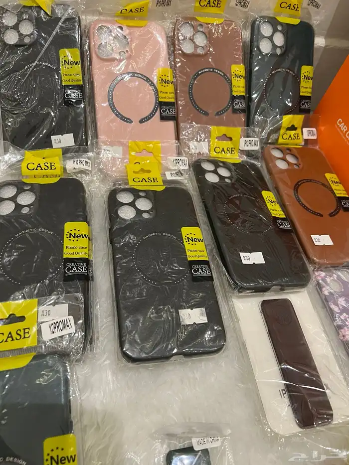 اكسسورارات جوالات وشواحن وكفرات جوالات واستئيكرات ضد الكسر 0