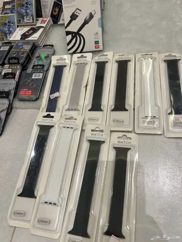 اكسسورارات جوالات وشواحن وكفرات جوالات واستئيكرات ضد الكسر 14