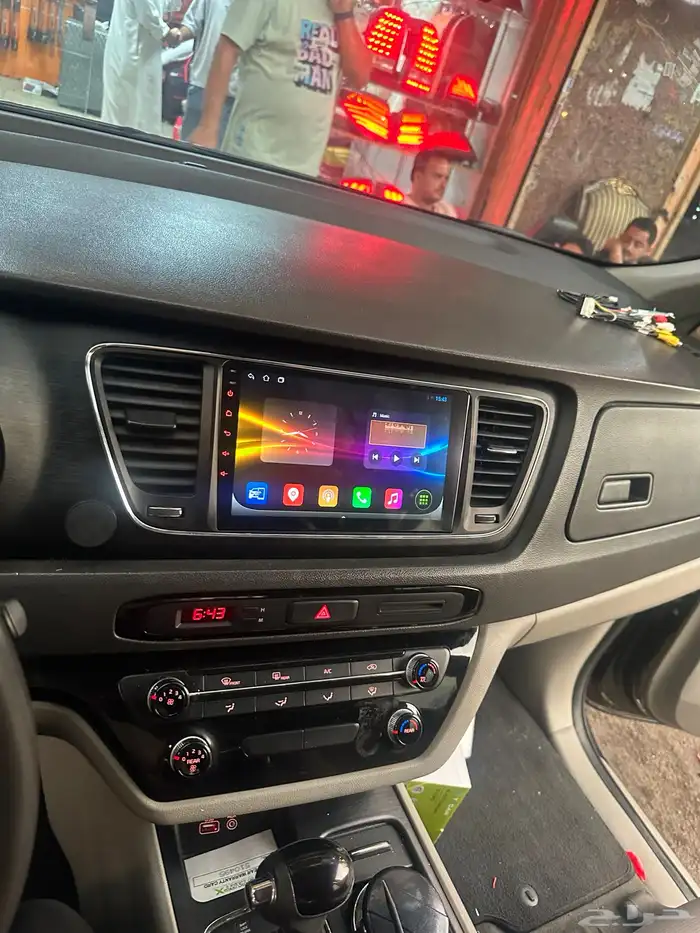 شاشه كيا كرنفال اندرويد وكاربلي جديد فقط 2