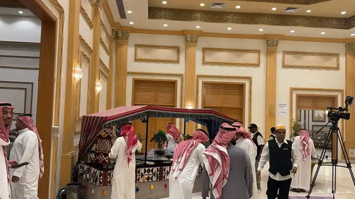 خيمة الضيافة وفخامة استقبال تفضل وشوف 10