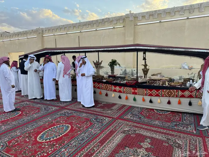 خيمة الضيافة وفخامة استقبال تفضل وشوف 8
