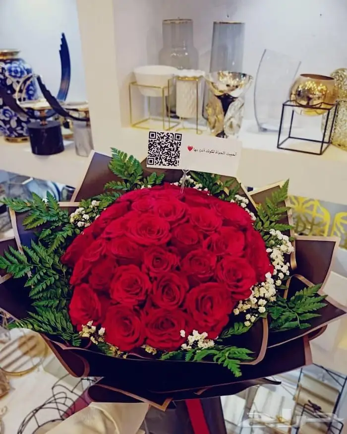 باقة ورد طبيعي تنسيق ورد هدايا 2