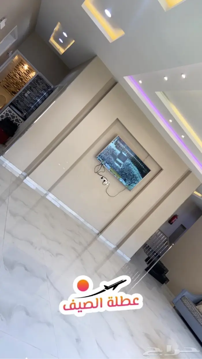 استراحه قسمين واسعه ونظيفه ومسبح كبير بسخان 6