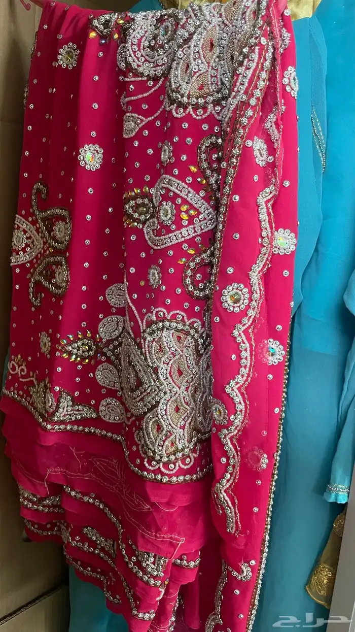 لبس هندي ( ساري عروسه ) للبيع 0