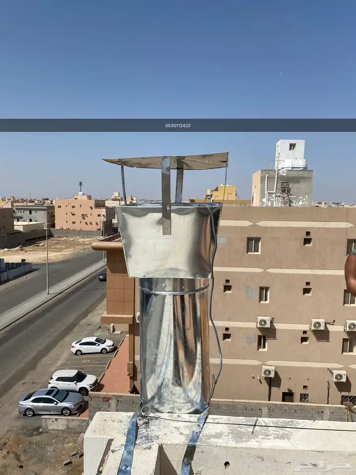 تركيب و تفصيل مداخن و طاولات و مغاسل استيل 4