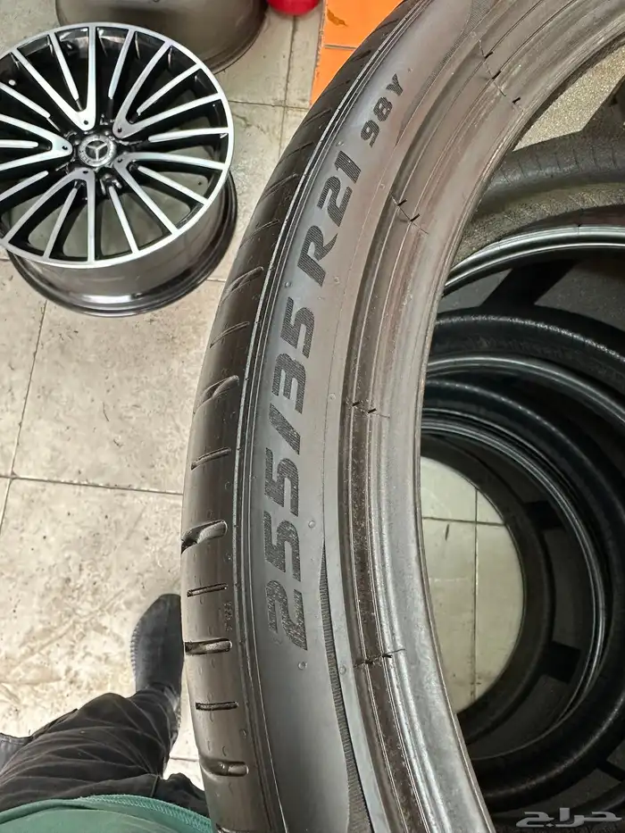 كفرات مرسيدس الجوهره برلي تاريخ 2024. نظيفه جدا 0