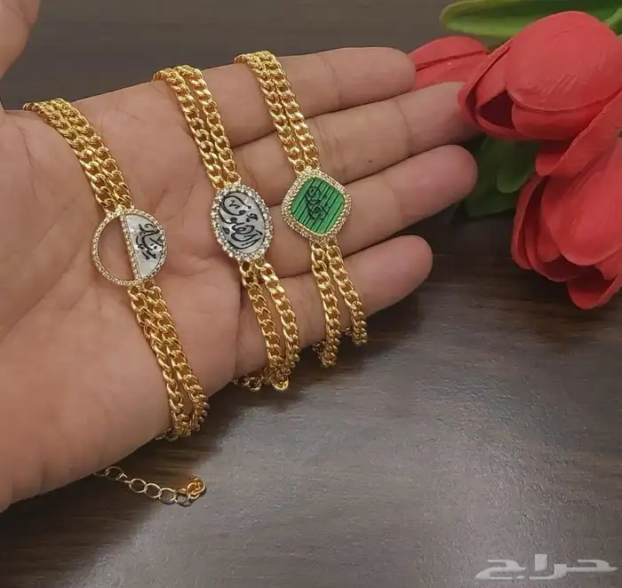 اكسسورات مطليه بالذهب 5
