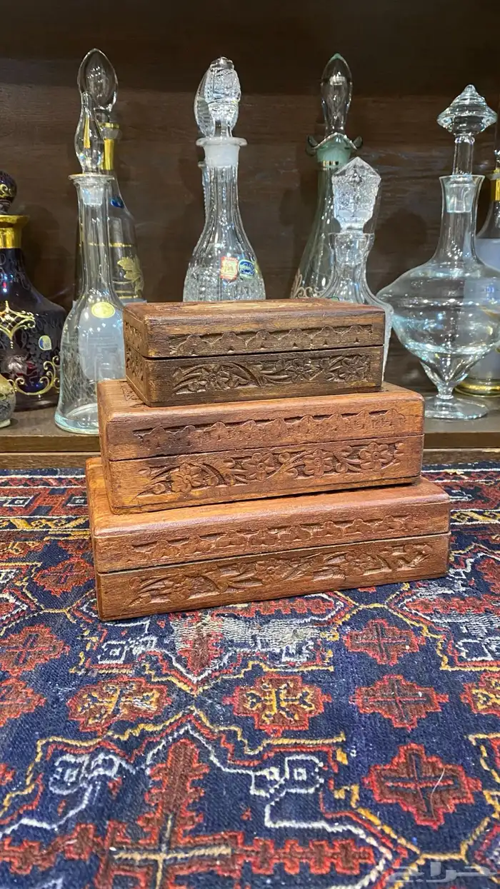 صناديق صنع يدوي قديمة ومخزنه اكثر من عشرون عاما 0