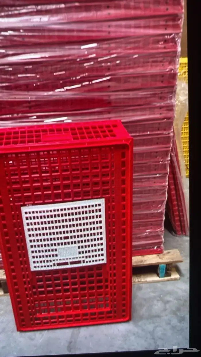 شبك دجاج اصفر لنقل دجاج والطيور بيع جمله فقط 0