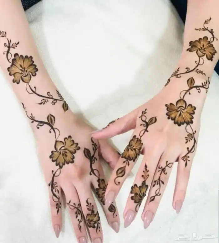 نقش حنا وصبغه اسود كبار وصغار 0