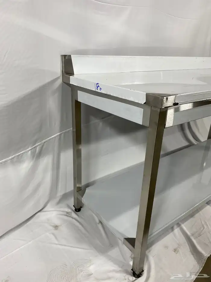 طاولة استيل معدات مطاعم طاولات ستانلس ستيل طاولة تحضير مطعم 2