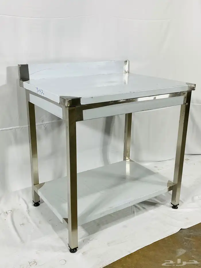 طاولة استيل معدات مطاعم طاولات ستانلس ستيل طاولة تحضير مطعم 4