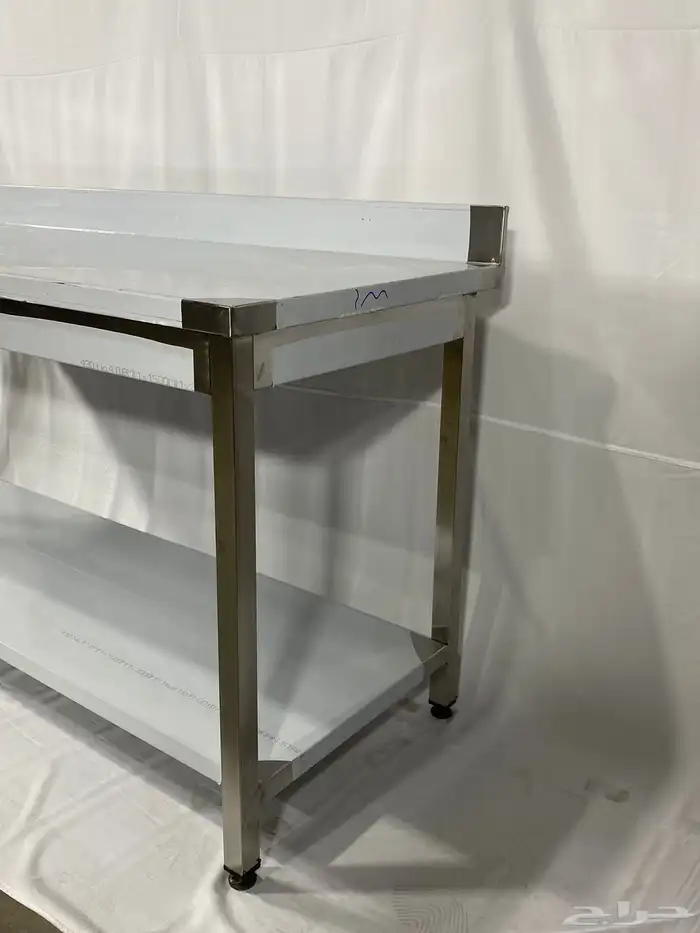 طاولة استيل معدات مطاعم طاولات ستانلس ستيل طاولة تحضير مطعم 7