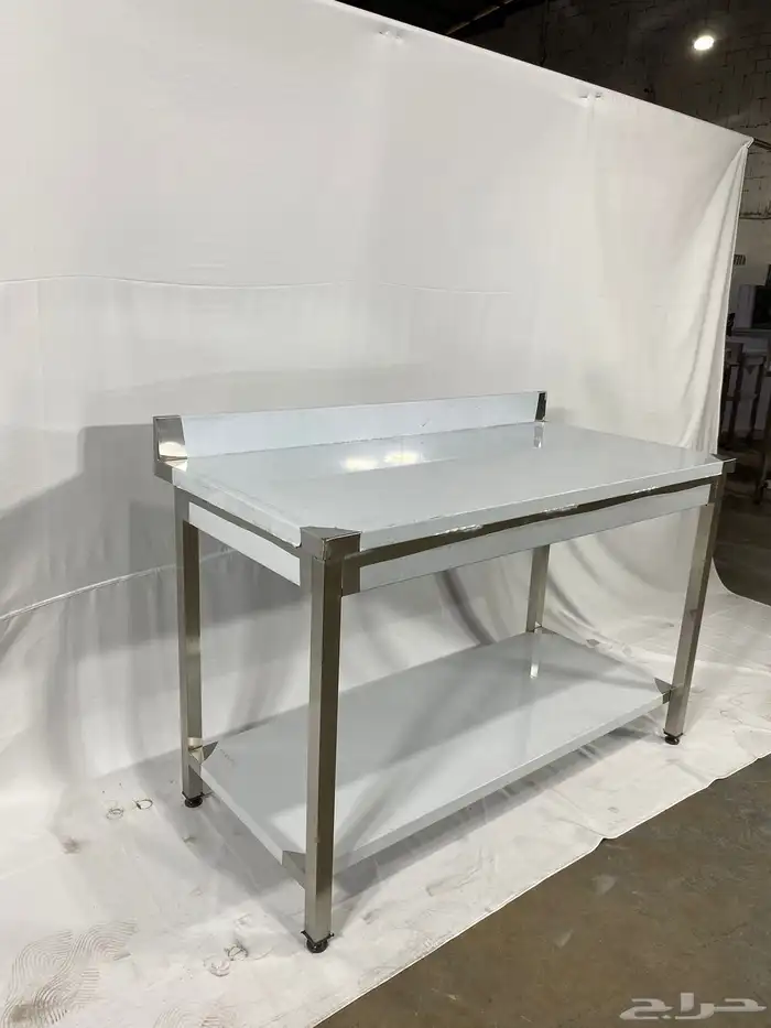 طاولة استيل معدات مطاعم طاولات ستانلس ستيل طاولة تحضير مطعم 1