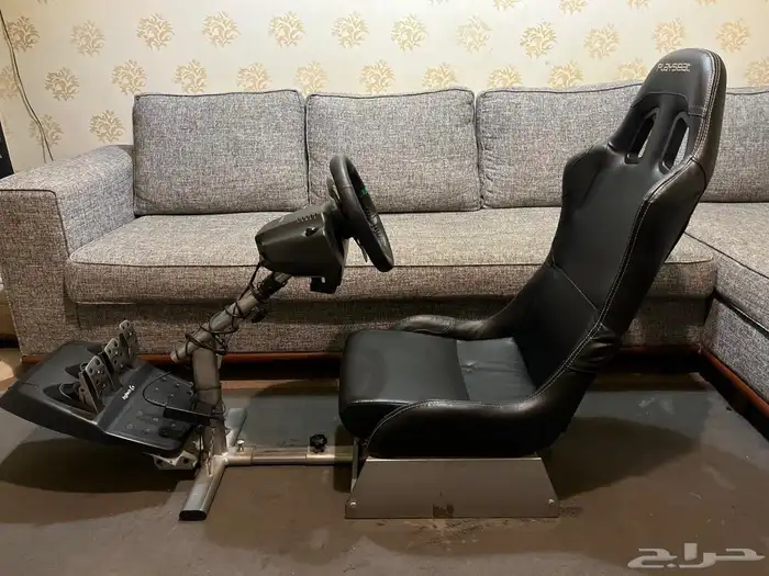 دركسون بليستيشن بالكرتون ps4 steering wheel ps5 6