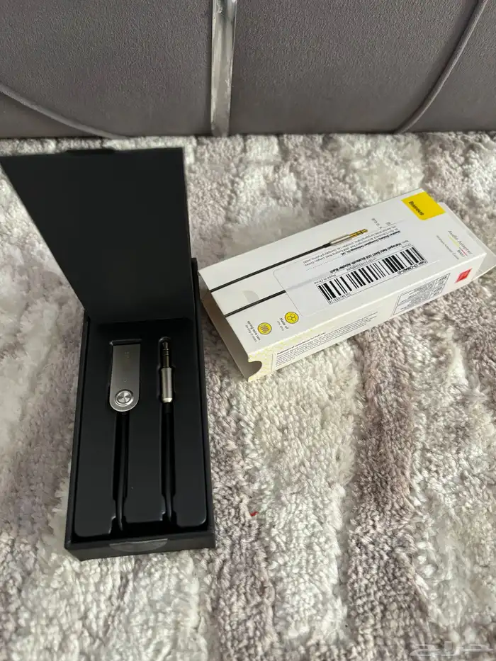 قطعة محول اوكس الى بلوتوث baseus aux bluetooth 9