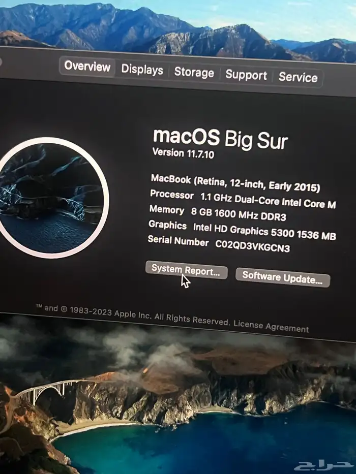 جهاز ماك بوك MacBook 2015 12 inches على السوم 0