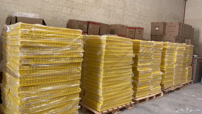 شبك دجاج اصفر لنقل دجاج والطيور بيع جمله فقط 6