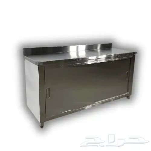 طاولة استيل معدات مطاعم طاولات ستانلس ستيل طاولة تحضير مطعم 10