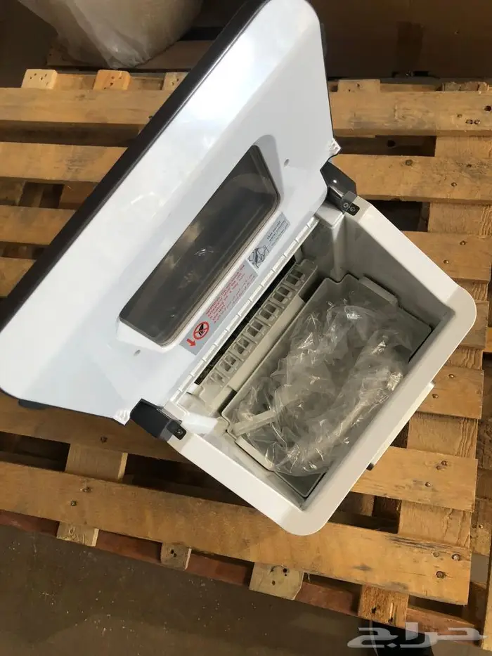 ماكينة صنع الثلج هوميكس 150 وات الحجم فضي أسود 2