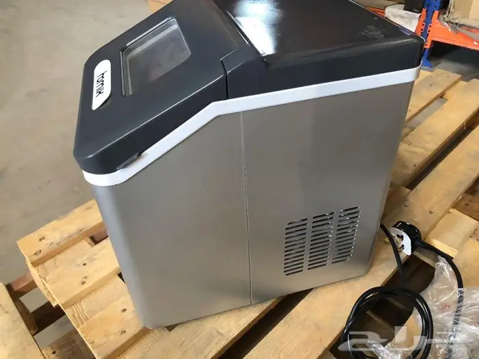 ماكينة صنع الثلج هوميكس 150 وات الحجم فضي أسود 1