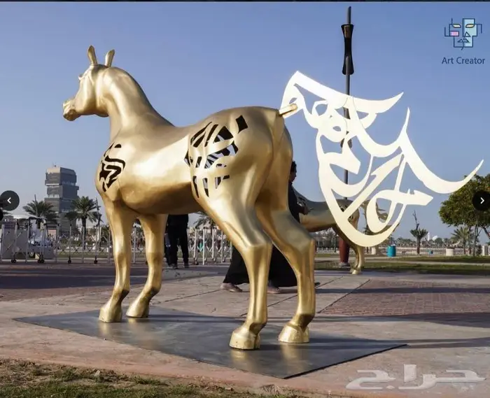 مجسمات فايبر جلاس- مصنع مبدع الفن 2