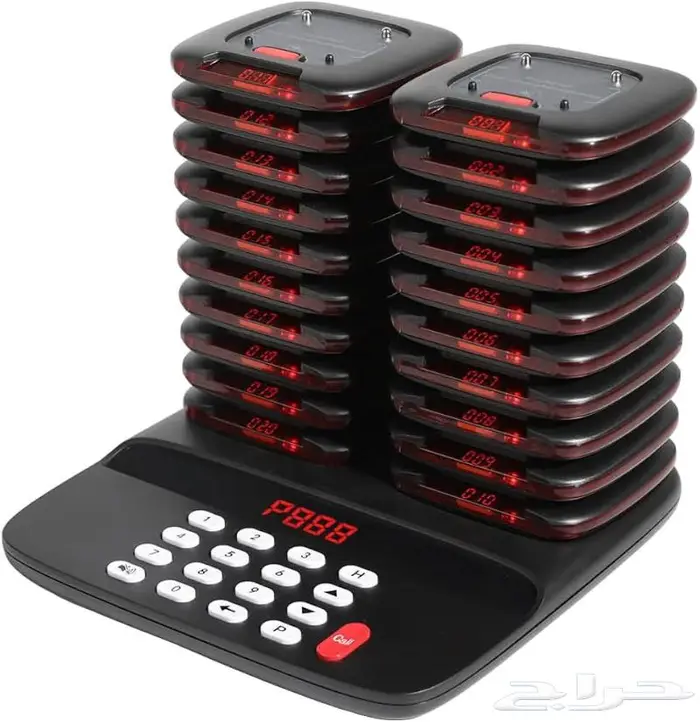 wireless calling system.restaurant pager system(اجهزة بيجر) 2