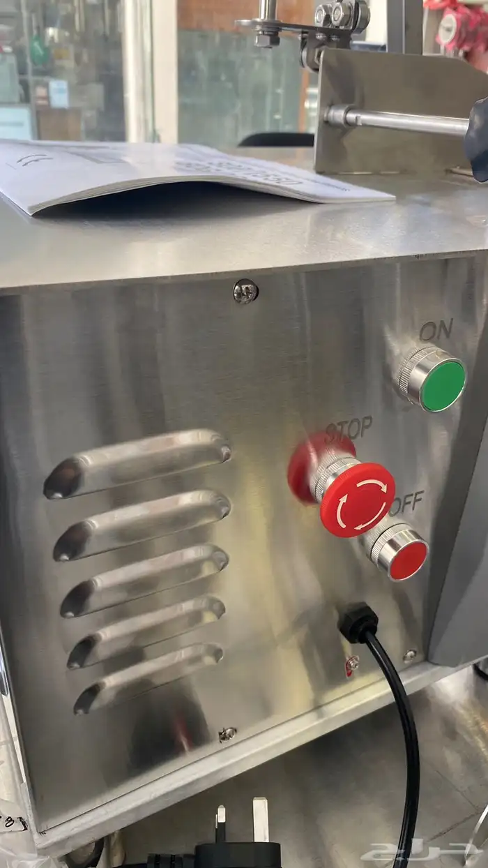 منشار لحم منشار صيني قطاعة لحم معدات ملحمه اعمال استيل 3