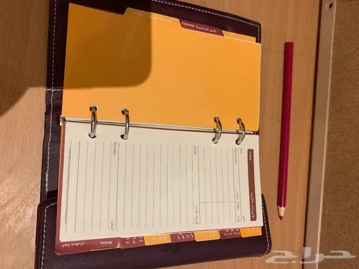 تقويم مع مذكرات مخزن 2