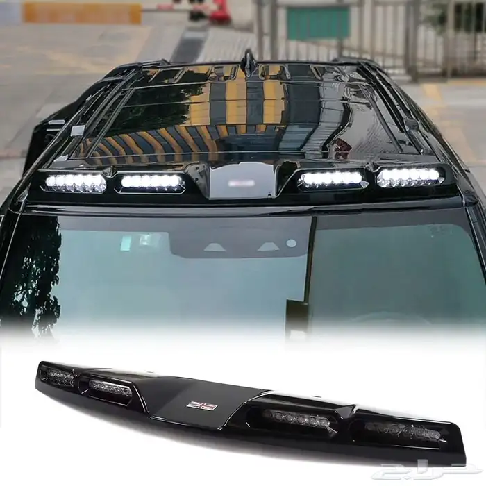 جناح ديفندر نسافات غطاء سبير استبنة اسود لامع DEFENDER 84