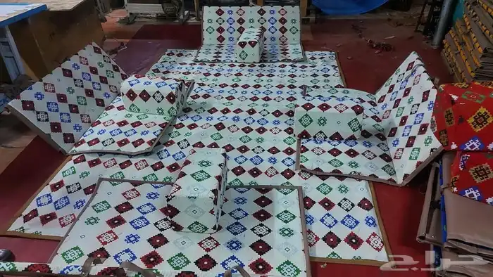 أطقم جلسات حديد 9 قطع 24