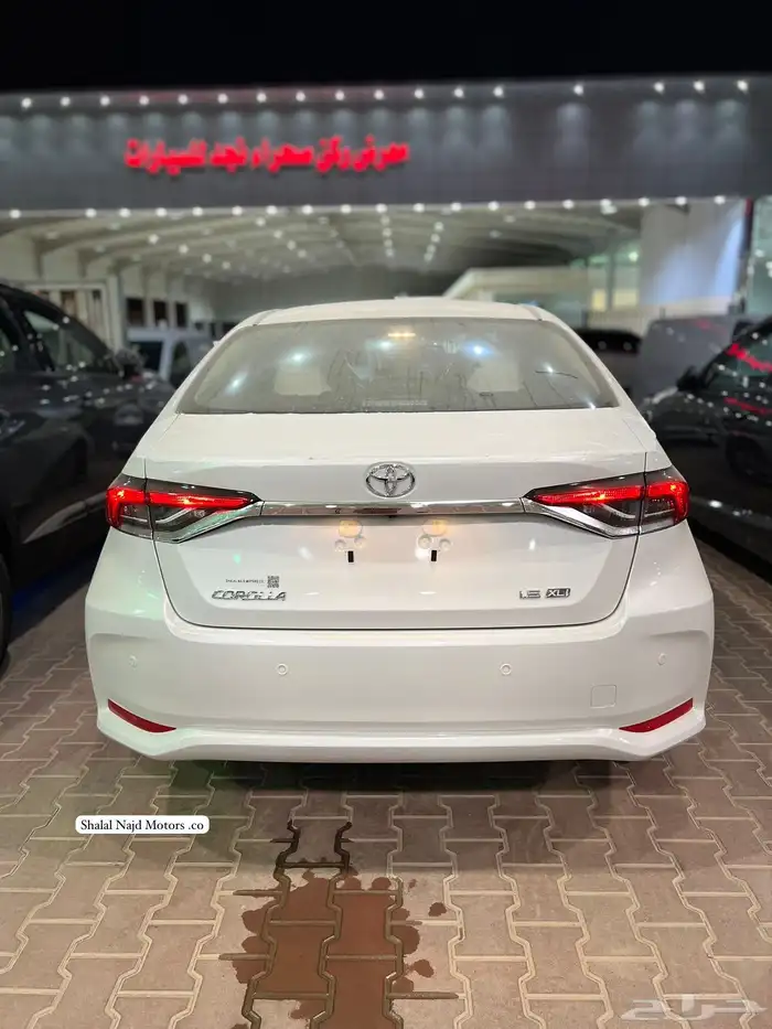 تويوتا كورولا 2025 ب1.190 شهريا عملاء بنك الانماء 2