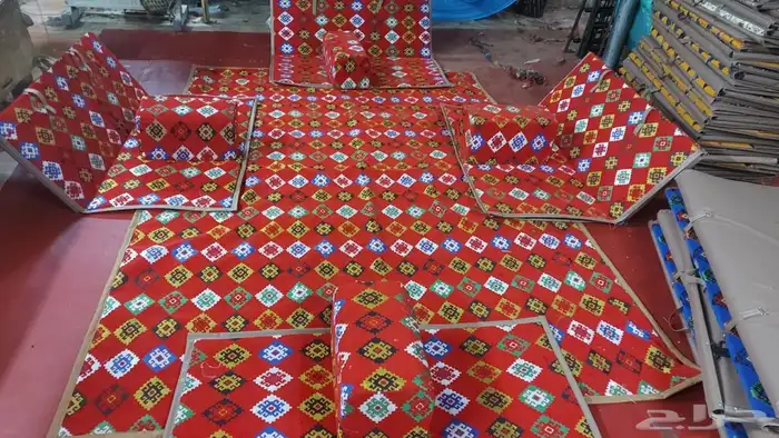 أطقم جلسات حديد 9 قطع 25