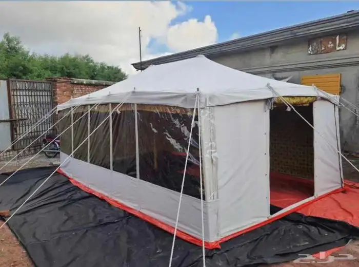 خيام على شكل بيت شعر خيمه سوده 7