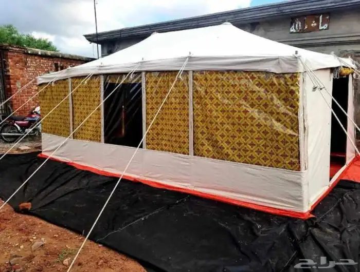 خيام على شكل بيت شعر خيمه سوده 6