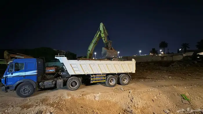 تأجير معدات قلابات شيول بوكلين 13