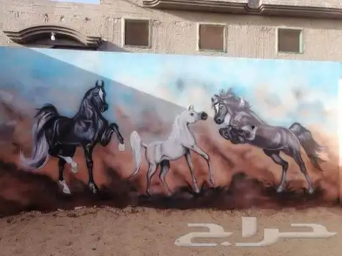 رسومات جدارية -مغاسل سيارات -روضة -أعمال فنية-مجسمات-نحت 6