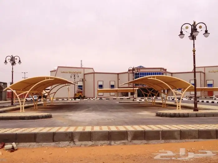 توريد وتركيب مشاريع مظلات مواقف سيارات بافضل الاسعار وضمان 16