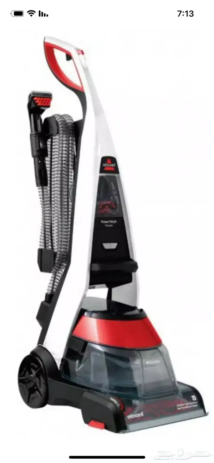 مكنسة كهربائية للغسيل العميق للسجاد والمفروشات مستخدمة 5