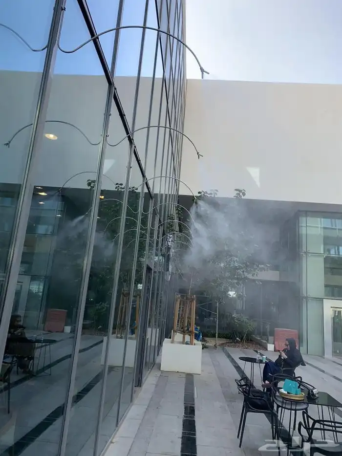 ضباب ورذاذ لتبريد وتلطيف الاجواء والجلسات الخارجية 7