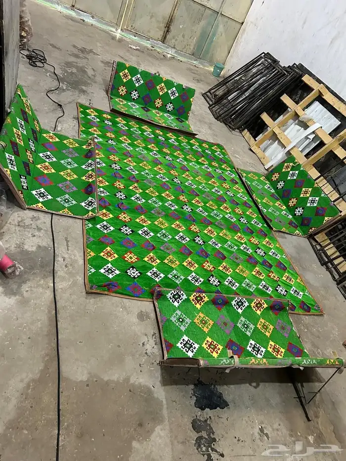 أطقم جلسات حديد 9 قطع 15