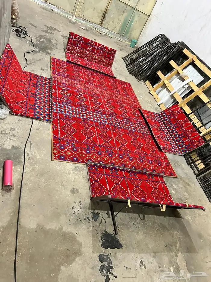 أطقم جلسات حديد 9 قطع 12