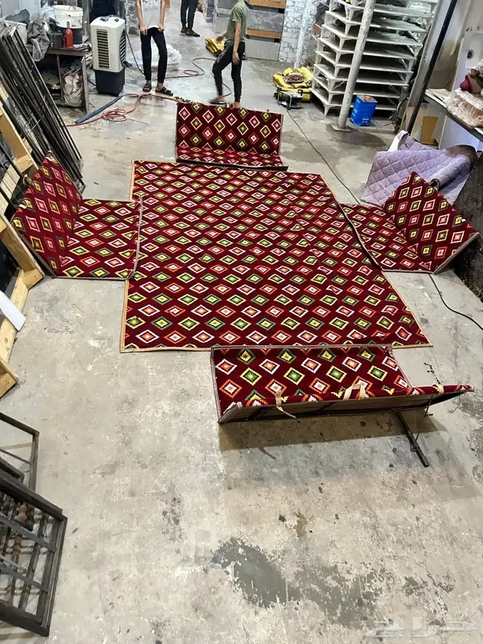 أطقم جلسات حديد 9 قطع 22