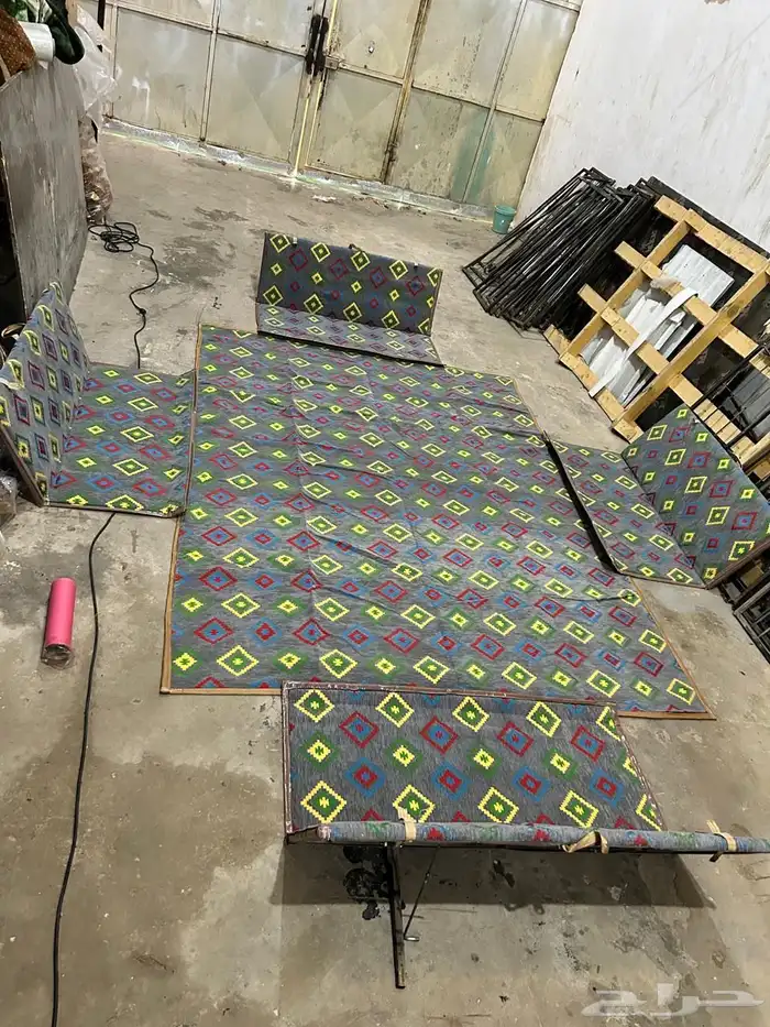 أطقم جلسات حديد 9 قطع 11