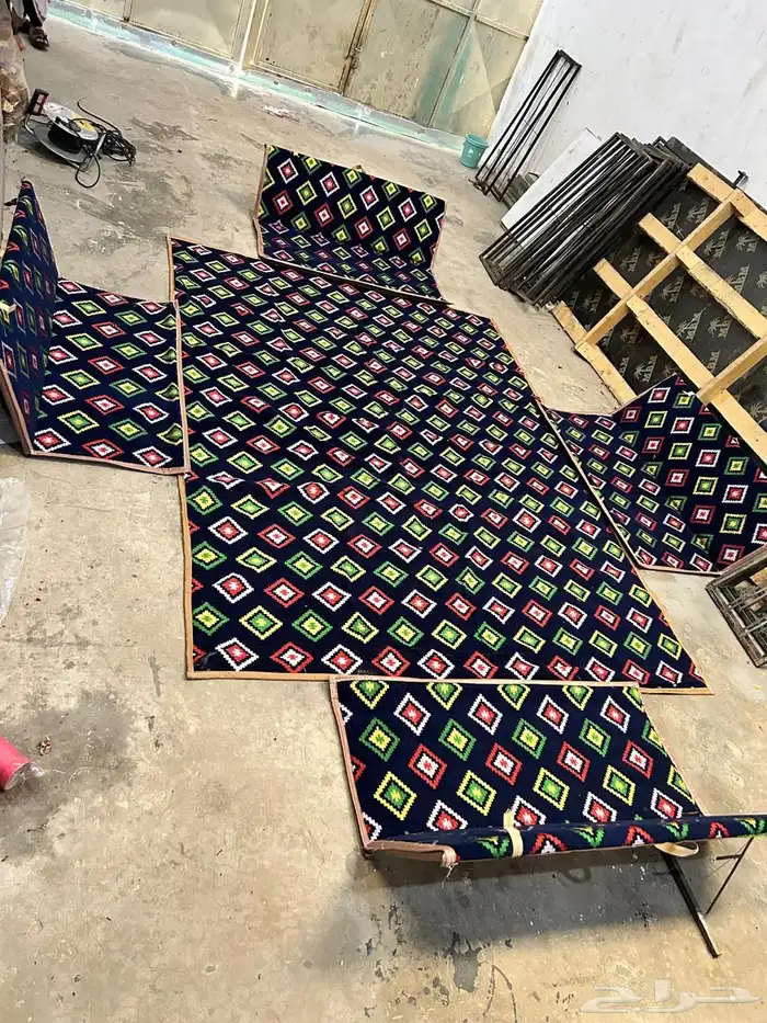 أطقم جلسات حديد 9 قطع 20