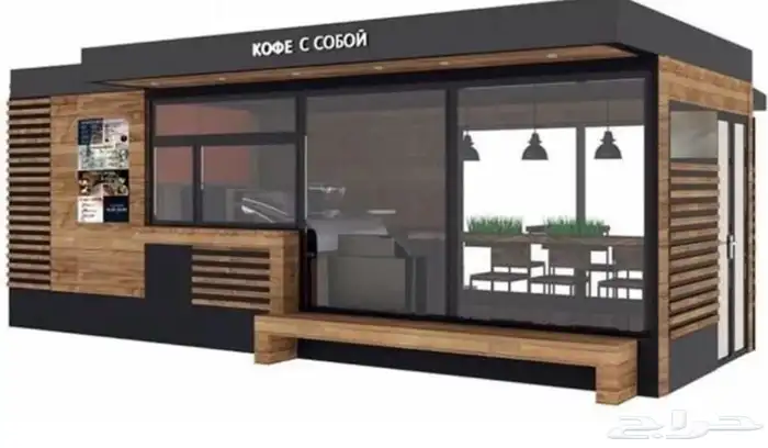 كونتينر فود ترك درايف ثرو كشك ( تجهيز المشروع بالكامل ) 3