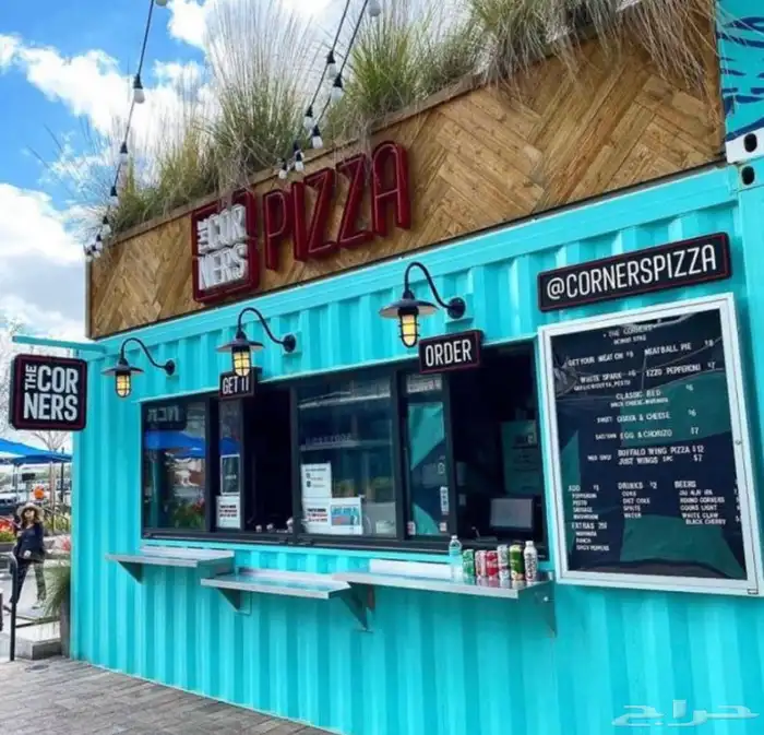 كونتينر فود ترك درايف ثرو كشك ( تجهيز المشروع بالكامل ) 35