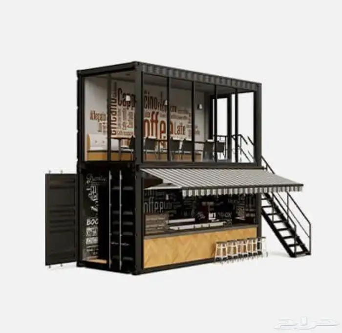 كونتينر فود ترك درايف ثرو كشك ( تجهيز المشروع بالكامل ) 2