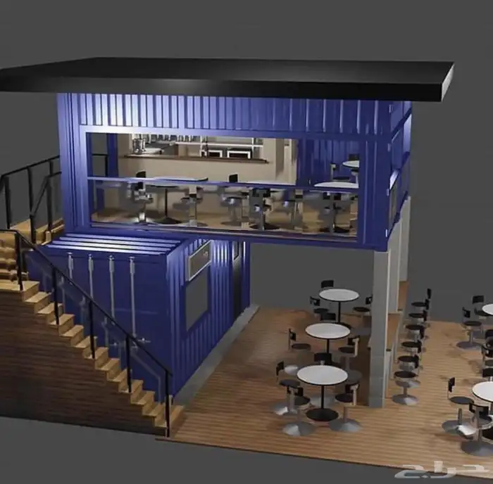 كونتينر فود ترك درايف ثرو كشك ( تجهيز المشروع بالكامل ) 43