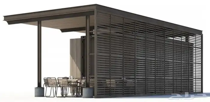 كونتينر فود ترك درايف ثرو كشك ( تجهيز المشروع بالكامل ) 57